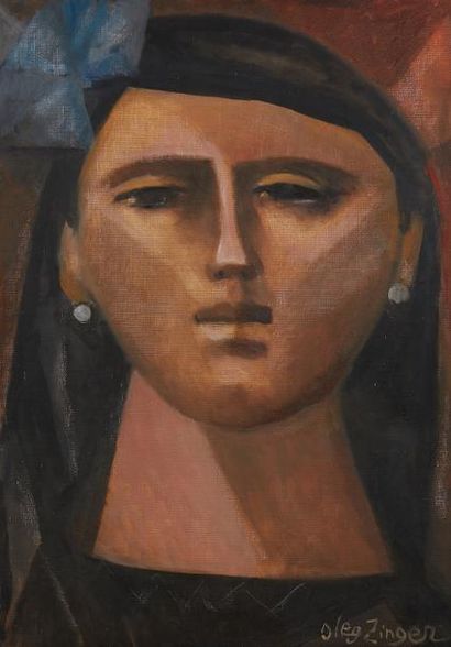 ZINGER Oleg ZINGER (1910-1998)



Huile sur toile figurant un portrait de jeune femme....