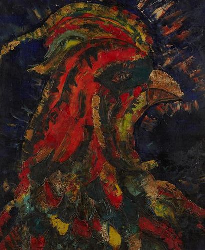 D'ANTY Henry Maurice D'ANTY (1910-1998)



Huile sur toile représentant un coq.



Dim....