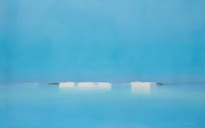 DOUTRELEAU Pierre DOUTRELEAU (1938)



Barques blanches, mer et ciel bleu.



Huile...