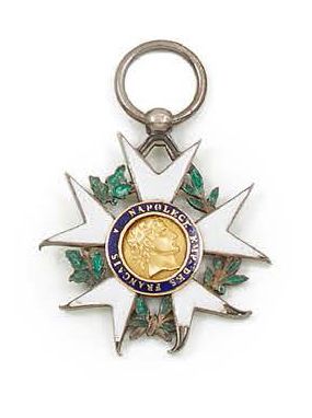 null Croix de chevalier de l'ordre de la Légion d'honneur
Premier type, en argent,...