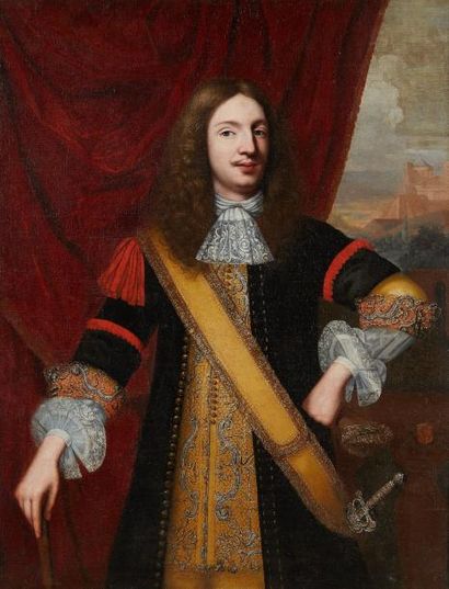 Jan de REYN (1610-1678) Portrait autrefois dit de François Auguste marquis de Vallavoir...