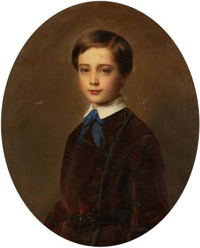 Hermann WINTERHALTER (Menzenschwand 1808 - Karlsruhe 1891) Portrait de Marie ESCHASSÉRIAUX,...