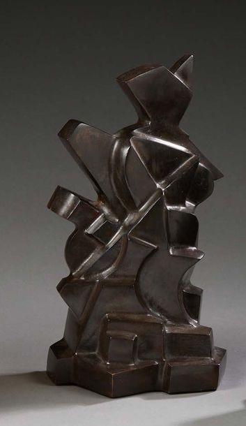 Donald LABORIE (XXe) 
Eniripsa
Epreuve d'artiste en bronze à patine brune numérotée...
