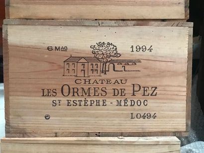 null Six magnums de Château des Ormes de Pez, Saint-Estephe, 1994.



(Caisse bo...