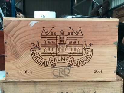 Caisse de six bouteilles de Château Palmer,...