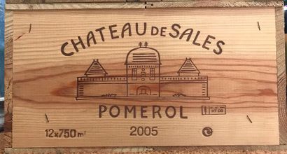 null Caisse de douze bouteilles de Château de Sales, Haut-Médoc, 2005.



(Caisse...