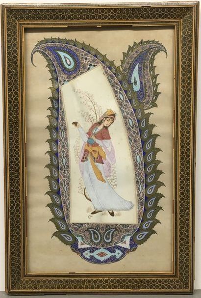 null [INDE]. Femme indienne. 


Inde, XIXe siècle

Encre, gouache, aquarelle sur...
