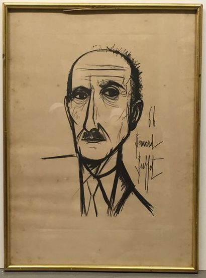 BUFFET Bernard BUFFET



"Portrait de François Mauriac"



Sous verre 



51 x 37...