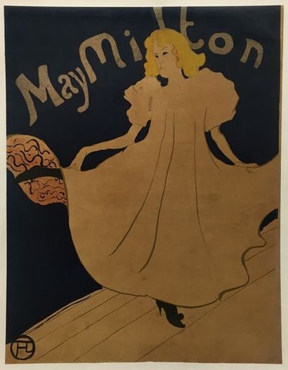Toulouse Lautrec Henri de TOULOUSE LAUTREC



"May Milton"



Affiche entoilée



78...