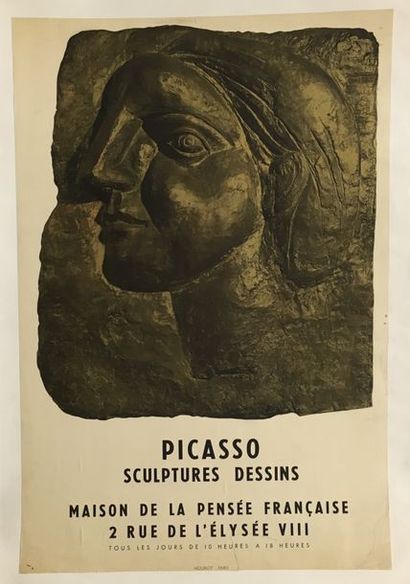 PICASSO PICASSO



"Sculptures dessins Maison de la Pensée française"



Affiche...