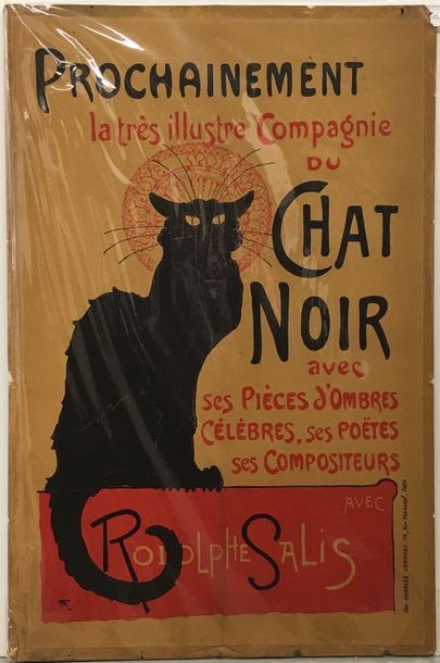 STEINLEN STEINLEN 



"Compagnie du Chat Noir - Rodolph Salis"



Carton publicitaire...