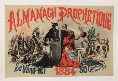 null "Almanac Prophétique 1884"



Affichette en toilée



Imp Monrocq



32 x 48,5...