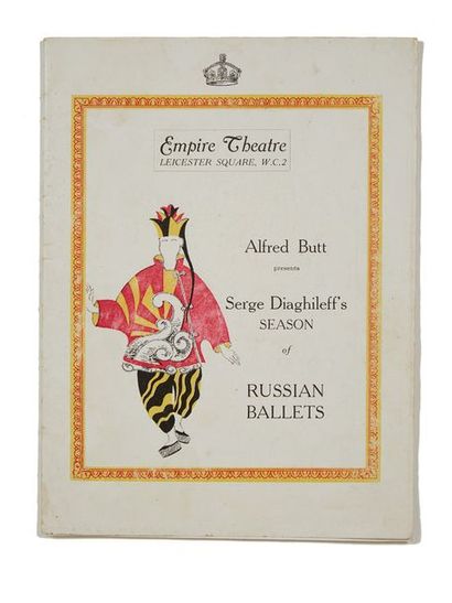 null BALLETS RUSSES, saison 1919
Programme des représentations des "
Russian Ballets"...
