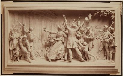 LOUIS-ÉMILE DURANDELLE Hauts reliefs de la statue de la République, ca 1880.
12
Tirages...