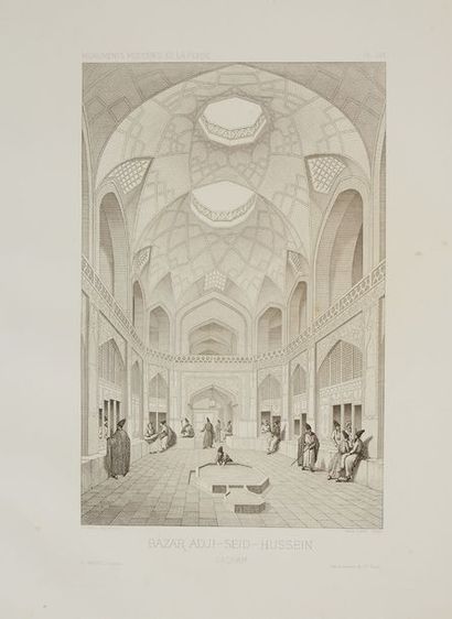 COSTE, Pascal Xavier (1787-1879) 
Monuments modernes de la Perse mesurés, dessinés...