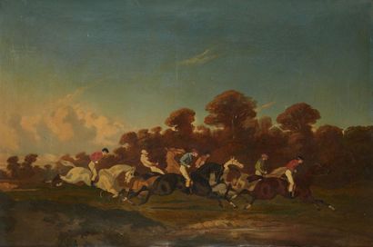 Wright BARKER (Bradford 1863 - 1941) L'entrainement des chevaux de course
Sur sa...
