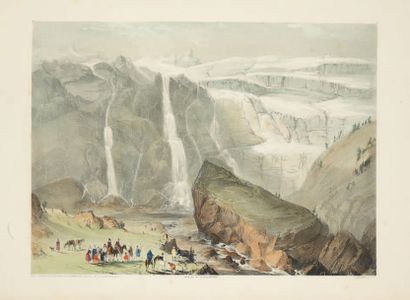 OLIVER, William. Scenery of the Pyrenees.
Londres, Colnaghi & Puckle, 1842. 1 vol.grand...