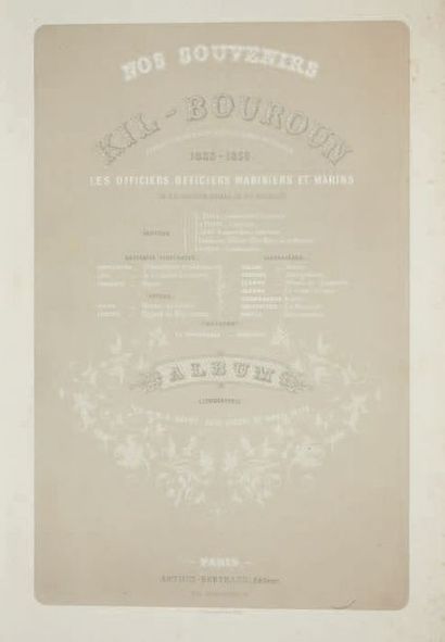 PARIS, E. Nos souvenirs de Kil-Bouroun, pendant l'hiver passé dans le liman du Dnieper...