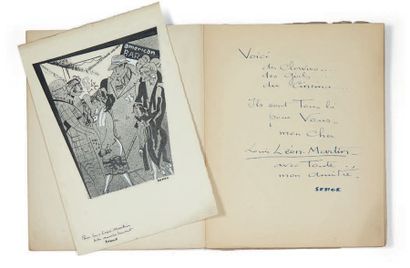 SERGE. 50 dessins de Serge. Des clowns, des girls, du cinéma.
Paris, Editions J....