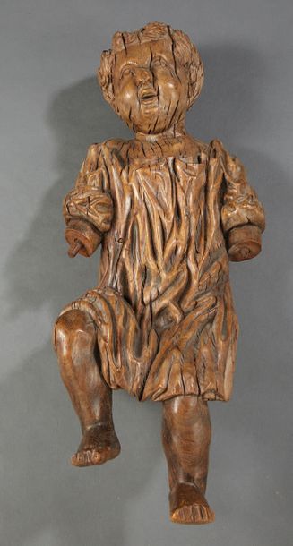 null Statuette in carved beech representing the Child Jesus.
18th century.
H: 53...