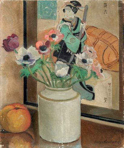 Benjamin II VAUTIER (1895-1974) Bouquets de fleurs
Huile sur toile signée et datée...