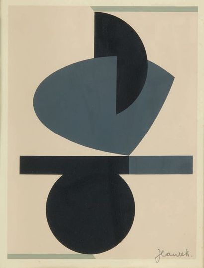 Jean RETS (1910-1988) Composition abstraite
Signé en bas à droite Jean Rets.
Dim.:...