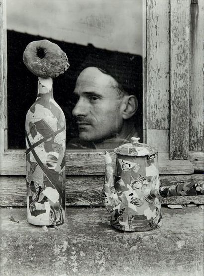 Robert Doisneau (1912-1994) Portrait de Gaston Chaissac
Photographie, tirage argentique...
