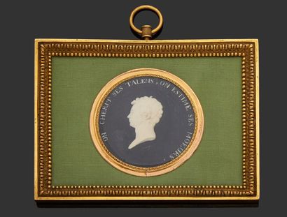 Pierre-Joseph SAUVAGE, dit PIAT-JOSEPH (1744-1818) Portrait en miniature en buste...