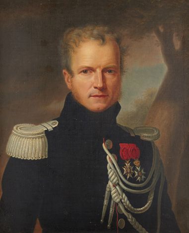 Bernard BIGET (actif au début du XIXe siècle) Portrait d'un militaire
Sur sa toile...