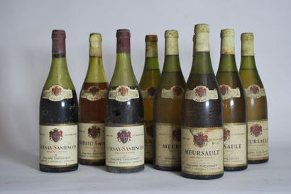 null Ensemble de vins de Bourgogne composé de :

- Six bouteilles de Meursault, Philippe...