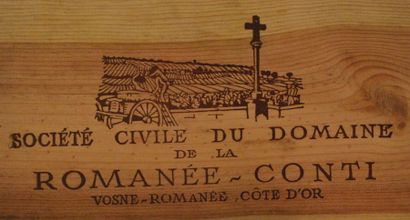 null DOMAINE DE LA ROMANEE CONTI 2006

Caisse en bois contenant neuf bouteilles dont...