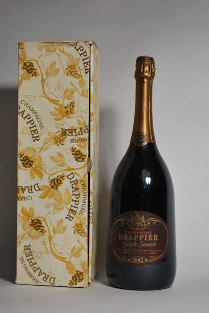 null Un magnum de Champagne Drappier, Grande Sendrée, 2002.
