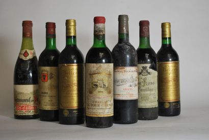 null Ensemble de vins de Bordeaux composé de :

- Une bouteille de Château Tour de...