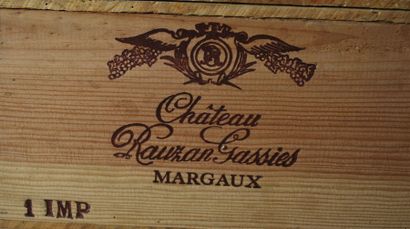 null Un impérial de Château Rauzan Gassies, Margaux, 2ème GCC, 1982.

Caisse boi...