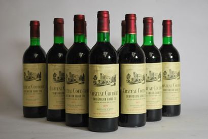 null Dix bouteilles de Château Coudert, Saint Emilion Grand Cru, 1971.