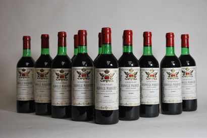 null Douze bouteille de Château Vignolle Marbuzet, Saint Estèphe, 1983.