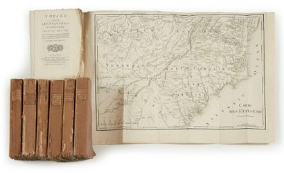 LA ROCHEFOUCAULT-LIANCOURT. Voyage dans les Etats-Unis d'Amérique, fait en 1795,...