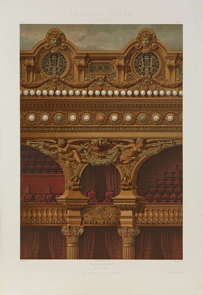 GARNIER, CHARLES Le Nouvel Opéra de Paris. Paris, Librairie générale de l'Architecture...