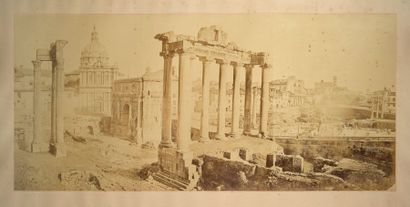 ANDERSON, James. Rome- Le Forum
Photographie tirage albuminée ou salée de très grand...