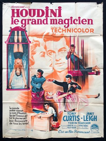 null HOUDINI LE GRAND MAGICIEN Georges Marshall - 1953
Avec Tony Curtis et Janet...