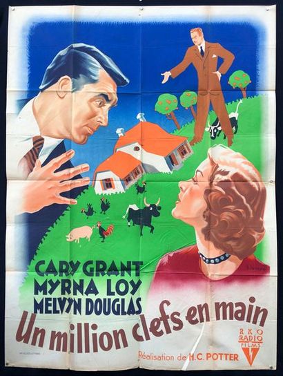 null UN MILLION CLEFS EN MAINS H.C Potter - 1948
Avec Cary Grant, Myrna Loy et Melvin...