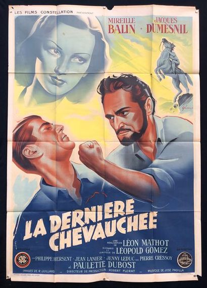 null LA DERNIÈRE CHEVAUCHÉE
Léon Mathot - 1946
Avec Jacques Dumesnil et Mireille...