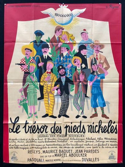 null LE TRÉSOR DES PIEDS NICKELÉS
Marcel Aboulker - 1949
Avec Rellys, Maurice Baquet...