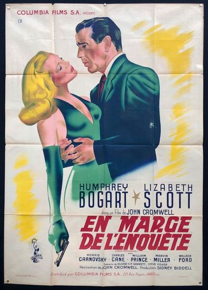 null EN MARGE DE L'ENQUÊTE
John Cromwell - 1947
Avec Humphrey Bogart et Lizabeth...