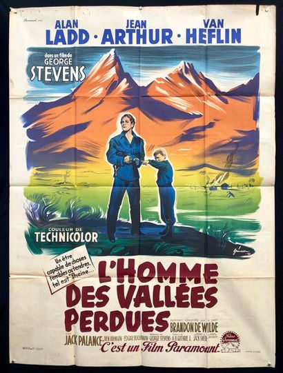 null L'HOMME DES VALLÉES PERDUES George Stevens - 1953
Avec Alan Ladd, Van Heflin...