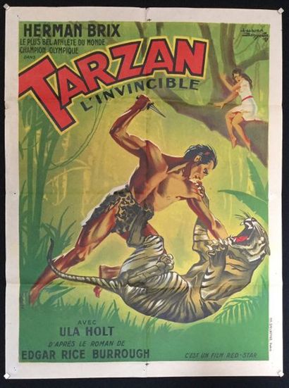 null TARZAN L'INVINCIBLE
Edward Kull - 1938
Avec Herman Brix et Ula Holt.
Illustration...
