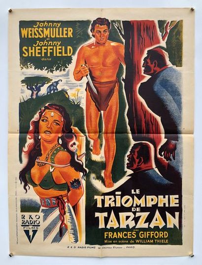 null LE TRIOMPHE DE TARZAN William Thiele - 1943
Avec Johnny Weissmuller, Johnny...