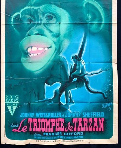 null LE TRIOMPHE DE TARZAN William Thiele - 1943
Avec Johnny Weissmuller, Johnny...