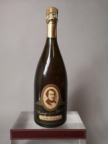 null 1 bouteille CHAMPAGNE CHARLES HEIDSIECK "Cuvée Charlie" 1979