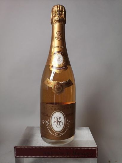null 1 bouteille CHAMPAGNE CRISTAL de ROEDERER 1989